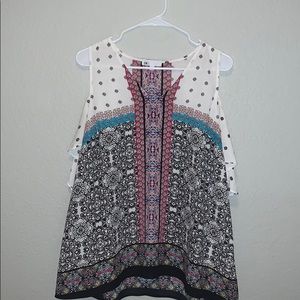 DR2 silky summer tank top.